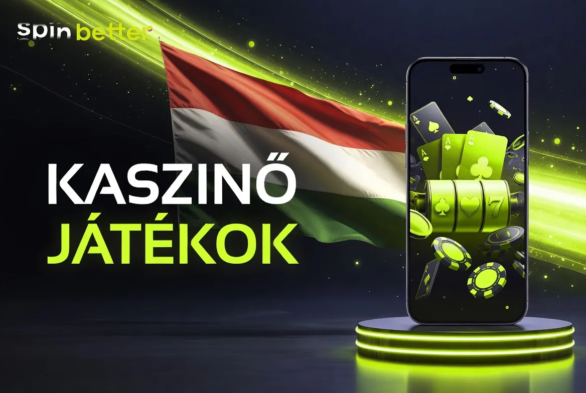 SpinBetter kaszinó magyar nyelvű játékterme forintos egyenleggel