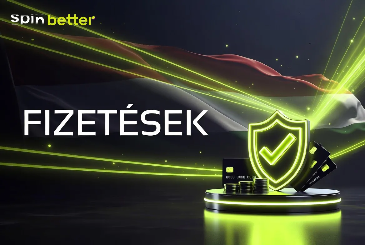 SpinBetter withdrawal time a kassza kifizetési felületén